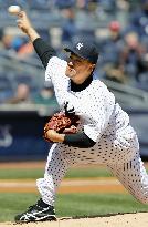 Yankees pitcher Tanaka