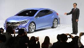 Honda's hatchback model unveiled at Beijing auto show