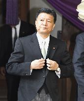 Japan minister at Yasukuni