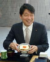 Yoshinoya beef bowl shop opens in Defense Ministry