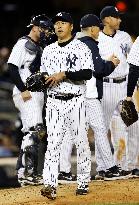 Angels hand Yankees' Kuroda career-worst defeat