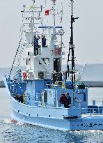 'Research whaling' begins off coast of Miyagi Pref.