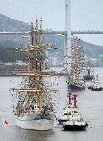 Nippon Maru at Nagasaki Tall Ships Festival