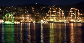 Nagasaki tall ship festival starts 5-day run