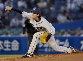 Kishi pitches no-hitter
