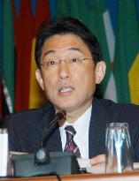 Japan foreign minister in Cameroon