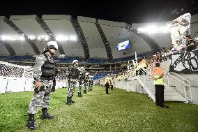 Tight security at Brazilian stadium for World Cup