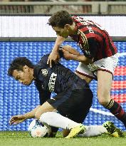 Inter's Nagatomo vs AC Milan