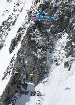 Mountain climbing accident