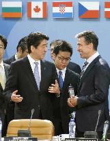Japan prime minister at NATO