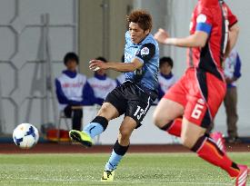 Kawasaki's Okubo fires shot against Seoul in ACL game