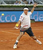 Nishikori reaches Madrid semis