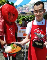 Tomato curry wins 1st place at Yokosuka festival