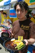 Omelet curry wins 2nd place at Yokosuka festival