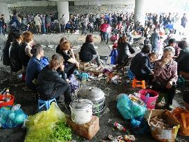 Chinese citizens protest waste disposal facility plan