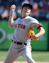 Red Sox pitcher Uehara