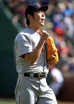 Red Sox pitcher Uehara