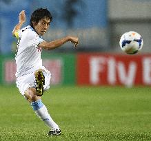 Kawasaki's Nakamura in action against Seoul