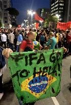 Protests against World Cup in Brazil