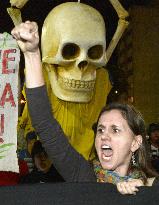 Protests against World Cup in Brazil
