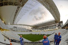 Stadium for World Cup opener to remain incomplete