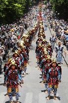 Parade of 1,000 warriors held in Nikko