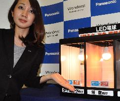 Panasonic developed 2-color-in-1 LED bulb