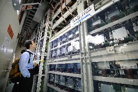 Osaka University's large capacitor bank system