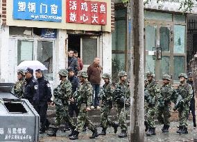 Blasts in China's Xinjiang region