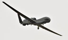 U.S. drone arrives at Misawa base for 1st deployment in Japan