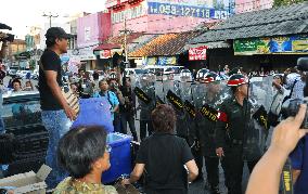 Protest against coup in Thailand