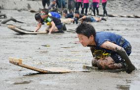 Kashima Gatalympic at mudflats in Saga Pref.