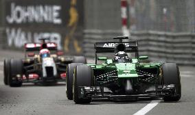 Japan's Kobayashi finishes 13th in F1 Monaco Grand Prix