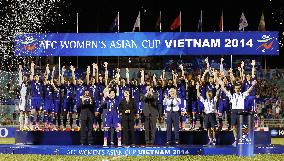 Japan win 1st Women's Asian Cup