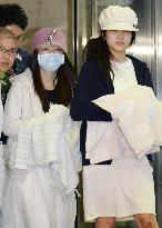 Attacked AKB48 members leave hospital