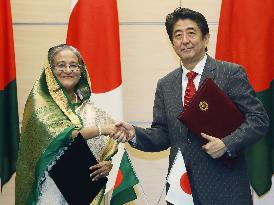 Bangladesh PM Hasina in Japan