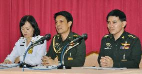 NCPO spokespersons meet press in Bangkok