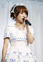 AKB48 leader Takahashi