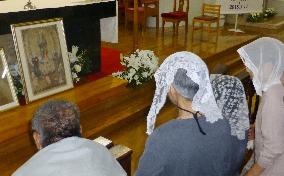 Japanese Christians appreciate returned painting of Virgin Mary