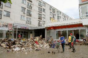 Flooding in Bosnia