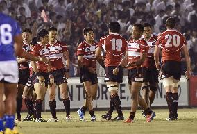 Japan beat Samoa in rugby test match