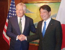 Japan-U.S. defense ministerial talks in Singapore