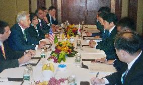 Japan-U.S. defense ministerial talks in Singapore
