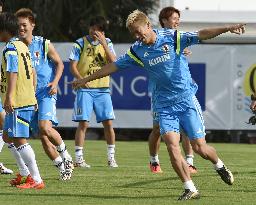 Japan World Cup squad trains in Florida