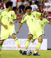 Japan vs. Costa Rica in soccer friendly