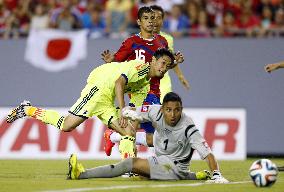 Kagawa scores in warm-up game for World Cup
