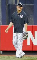 N.Y. Yankees' Tanaka named AL pitcher of the month