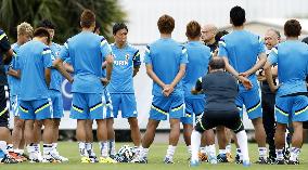 Japan World Cup squad at training camp in U.S.