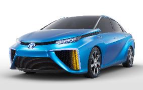 Toyota's prototype fuel cell vehicle