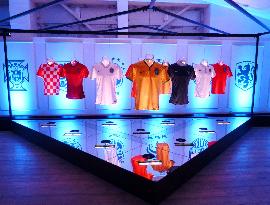 NIKE displays World Cup uniforms